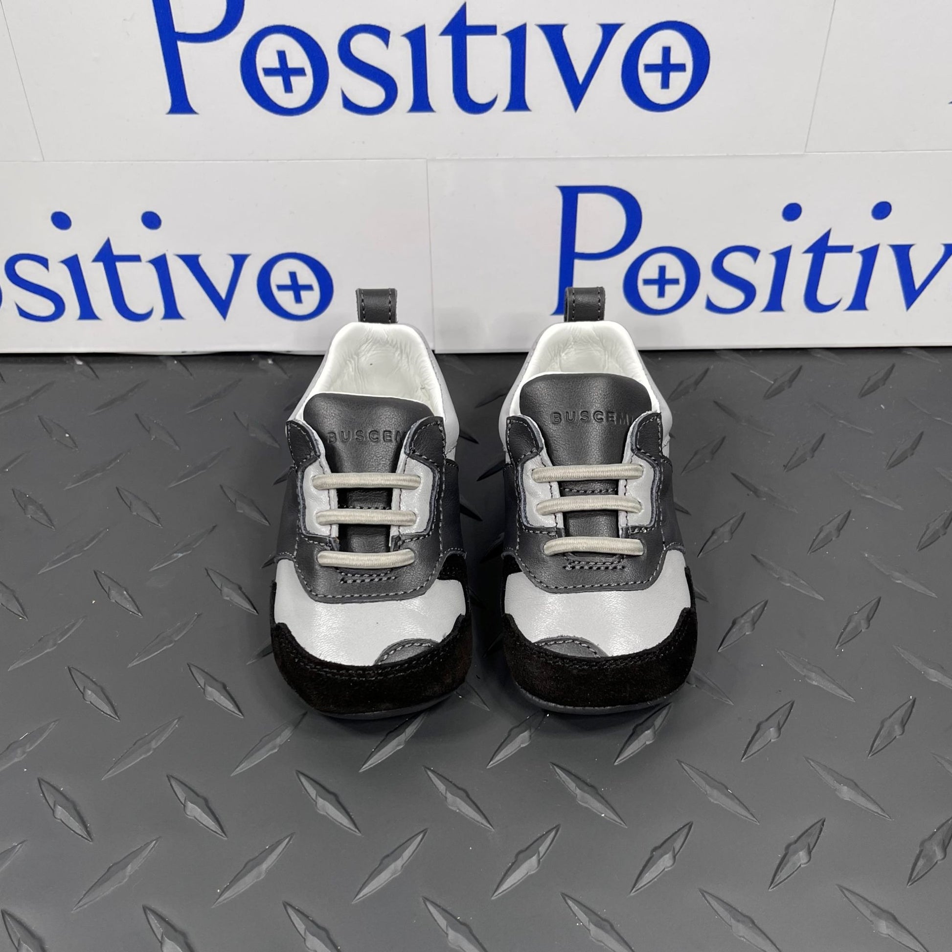 Buscemi Ventura Baby Grey Trio Sneakers | Positivo Clothing