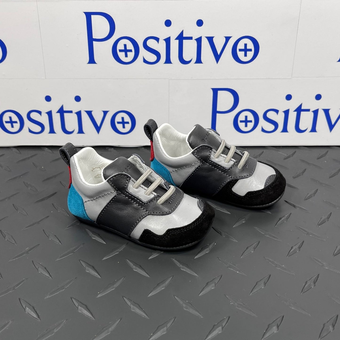 Buscemi Ventura Baby Grey Trio Sneakers | Positivo Clothing