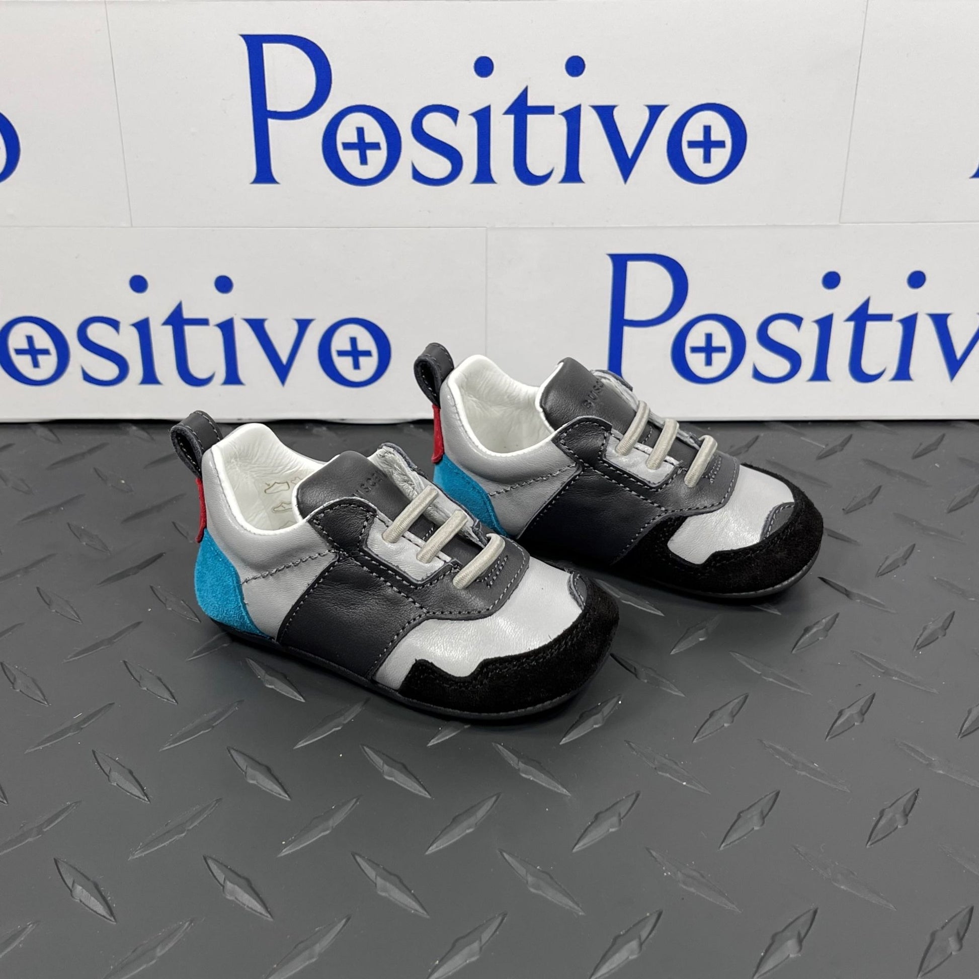 Buscemi Ventura Baby Grey Trio Sneakers | Positivo Clothing