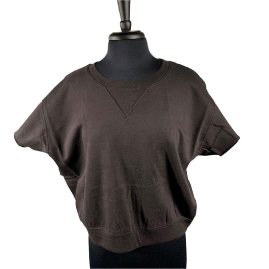 BLK DNM Womens Black Short Sleeves Sweatshirt | Positivo Clothing