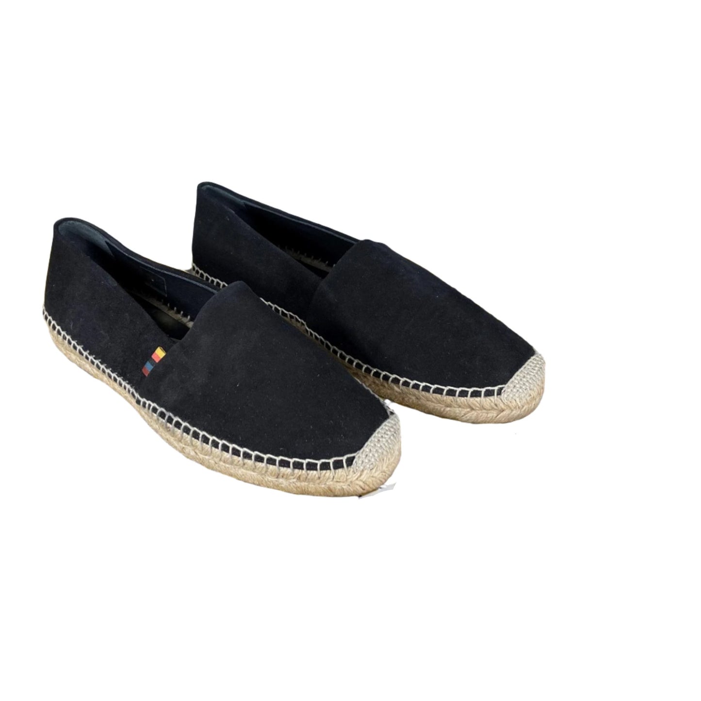 Paul Smith Sunny Black Leather Espadrilles