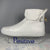 Buscemi Mens 125MM White High Top Sneakers - Positivo Clothing