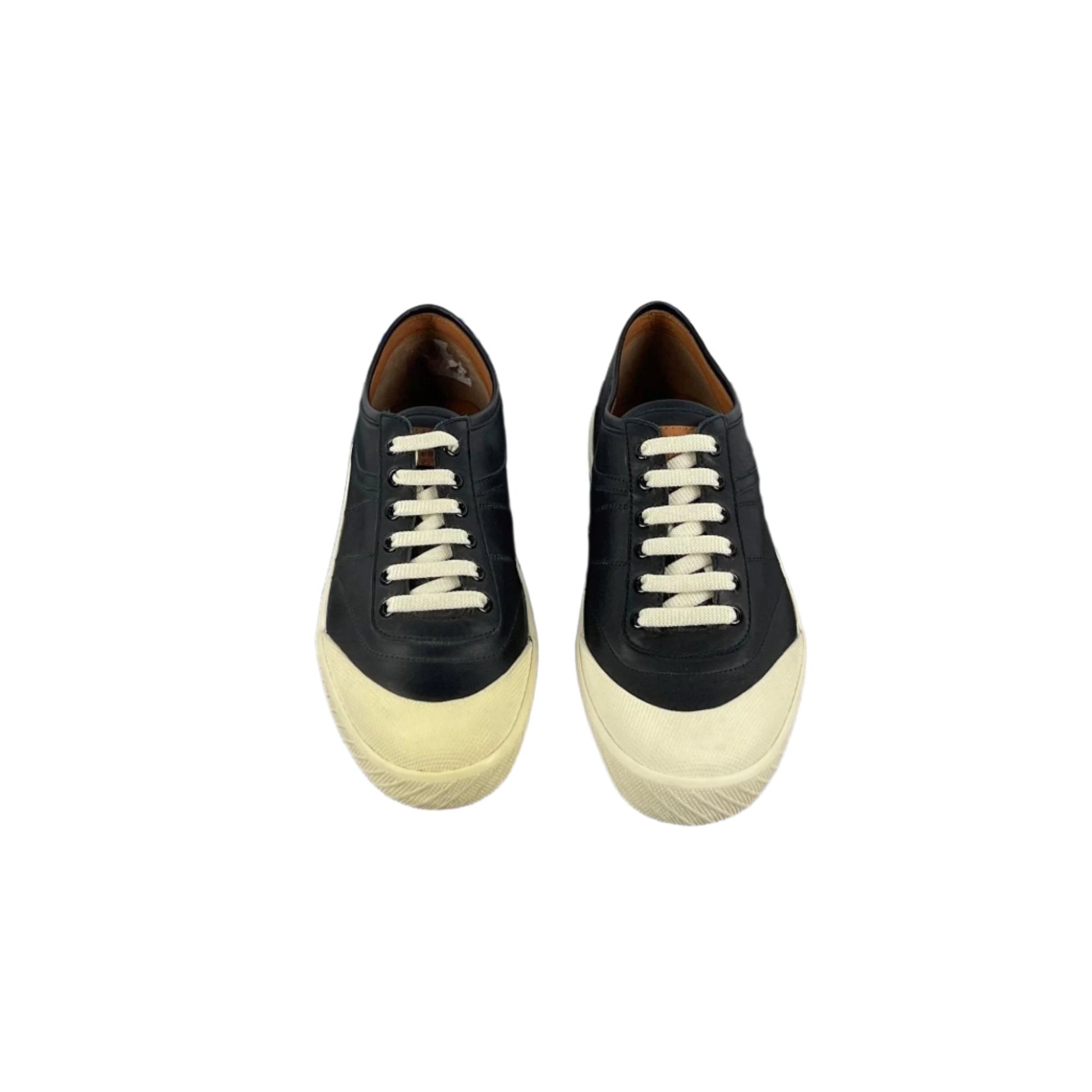 Bally Smitt Black Leather Low Top Sneakers | Positivo Clothing