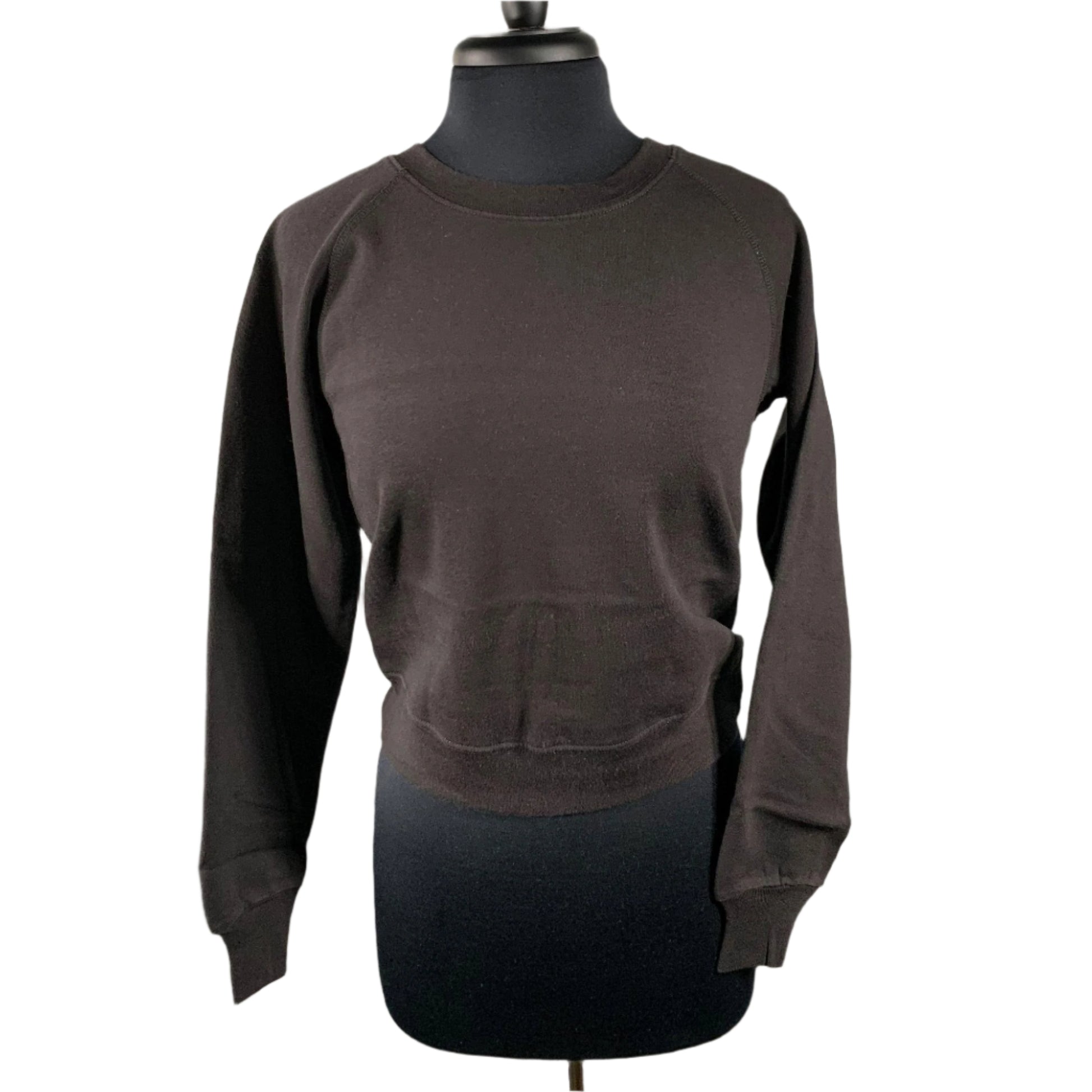 BLK DNM Womens Black Long Sleeves Sweatshirt | Positivo Clothing