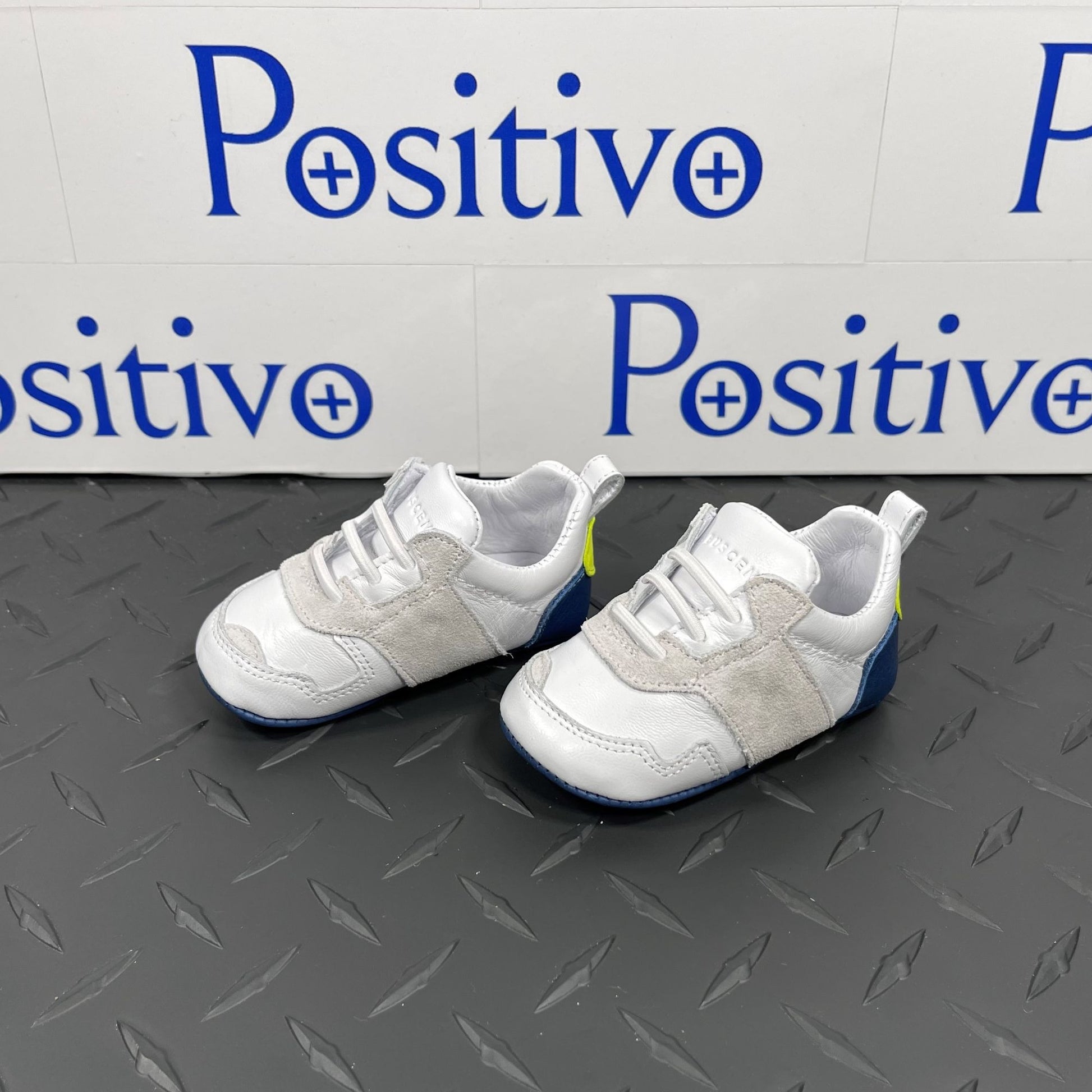 Buscemi Ventura Baby White Trio Sneakers - Positivo Clothing