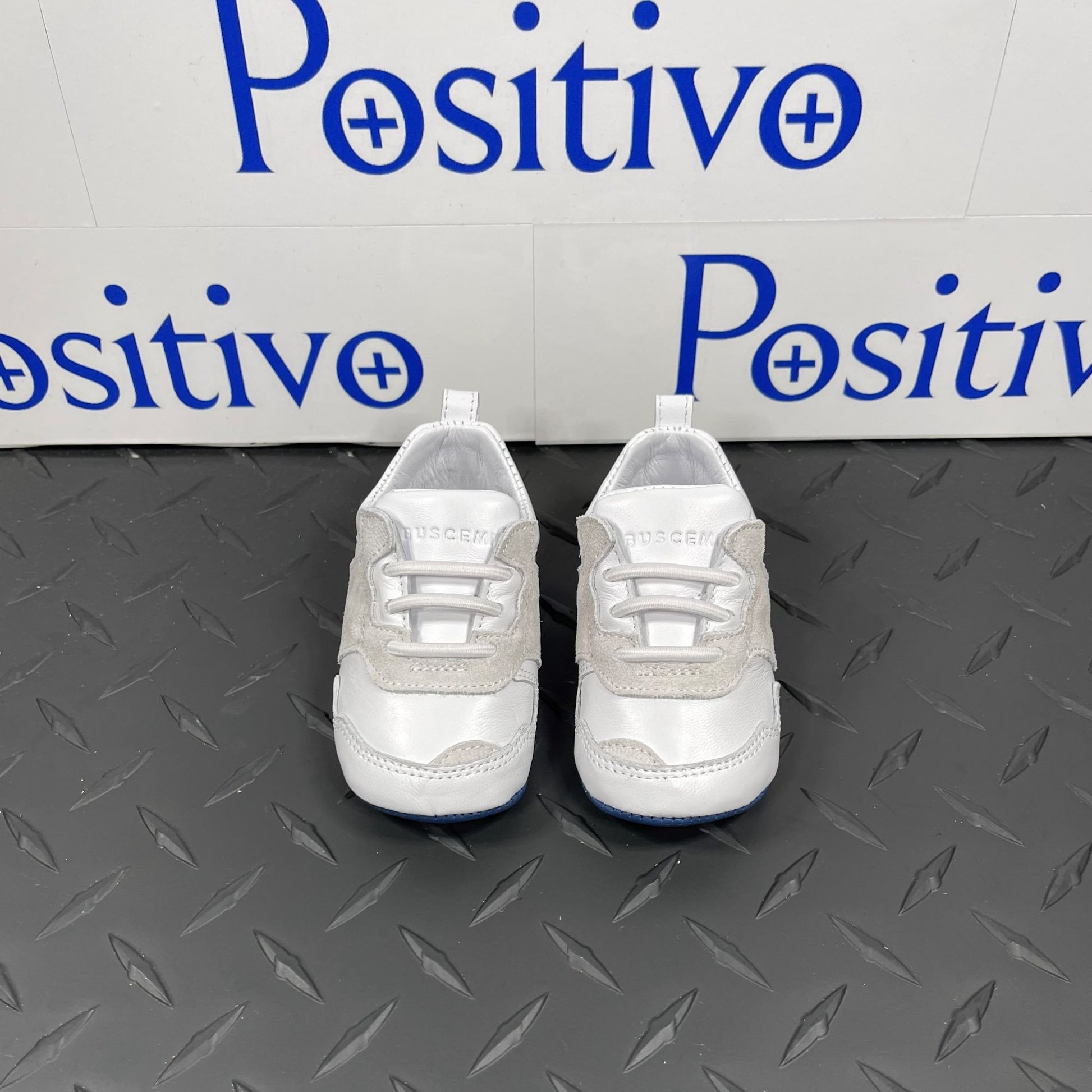 Buscemi Ventura Baby White Trio Sneakers - Positivo Clothing