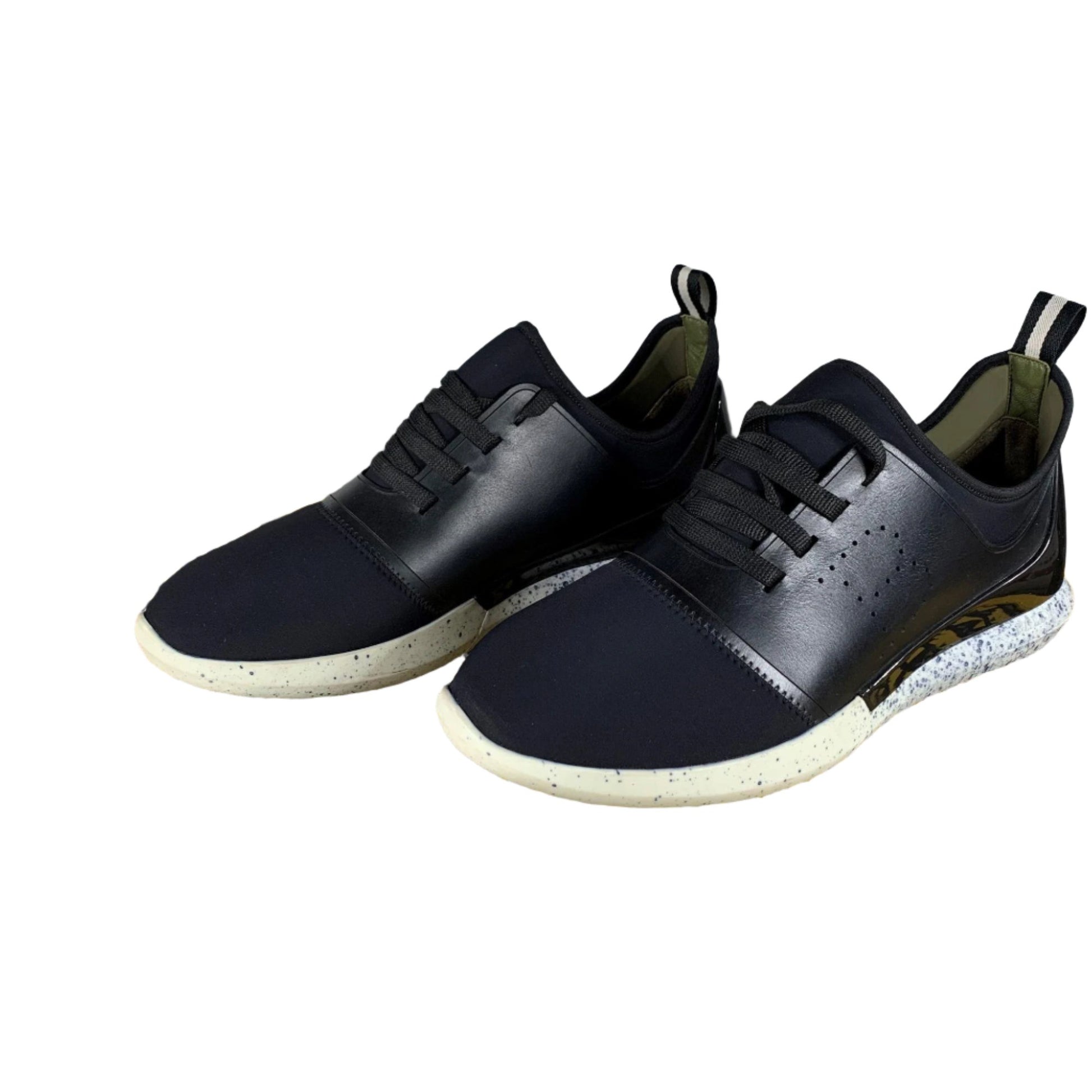 Bally Avro Black Leather Low Top Sneakers | Positivo Clothing