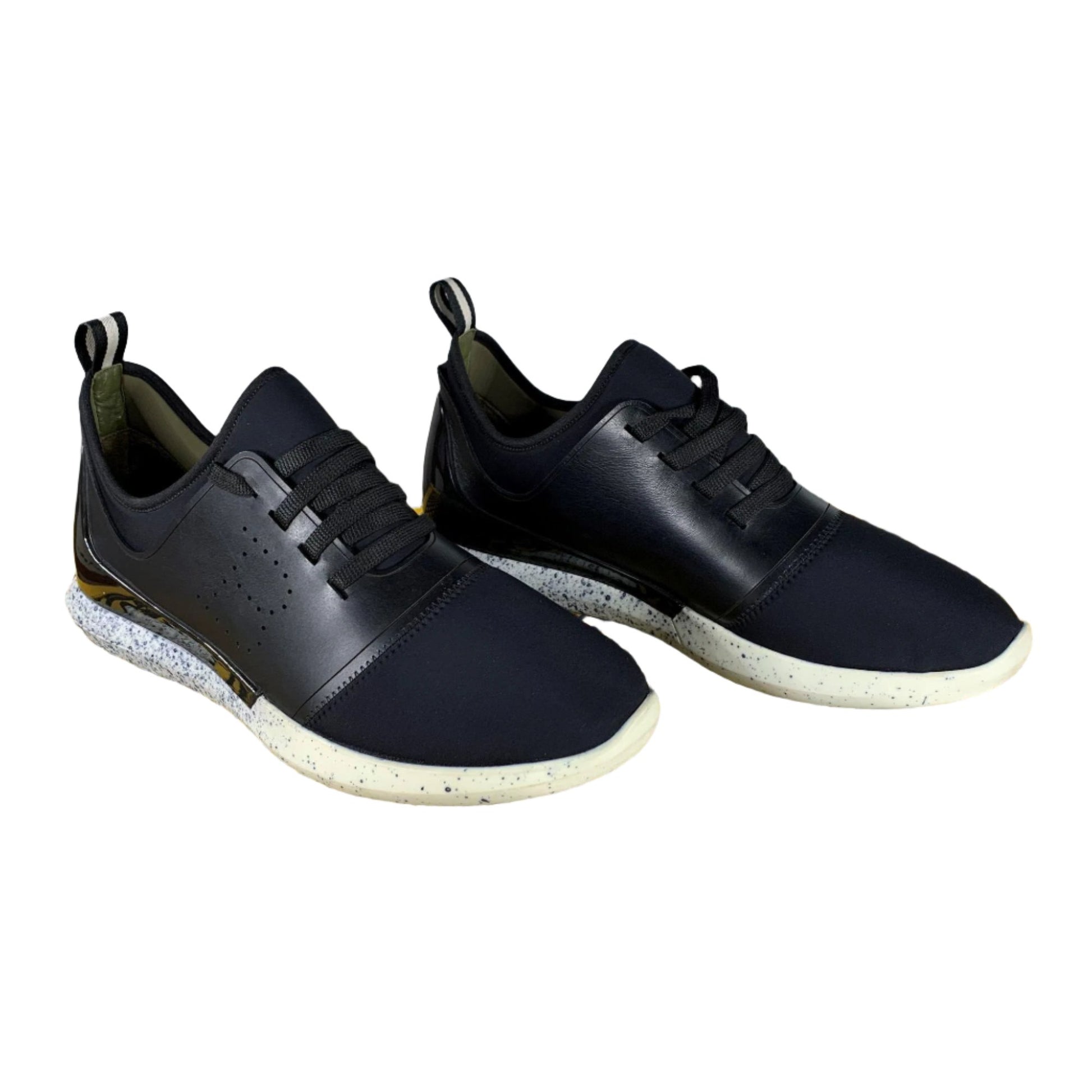 Bally Avro Black Leather Low Top Sneakers | Positivo Clothing