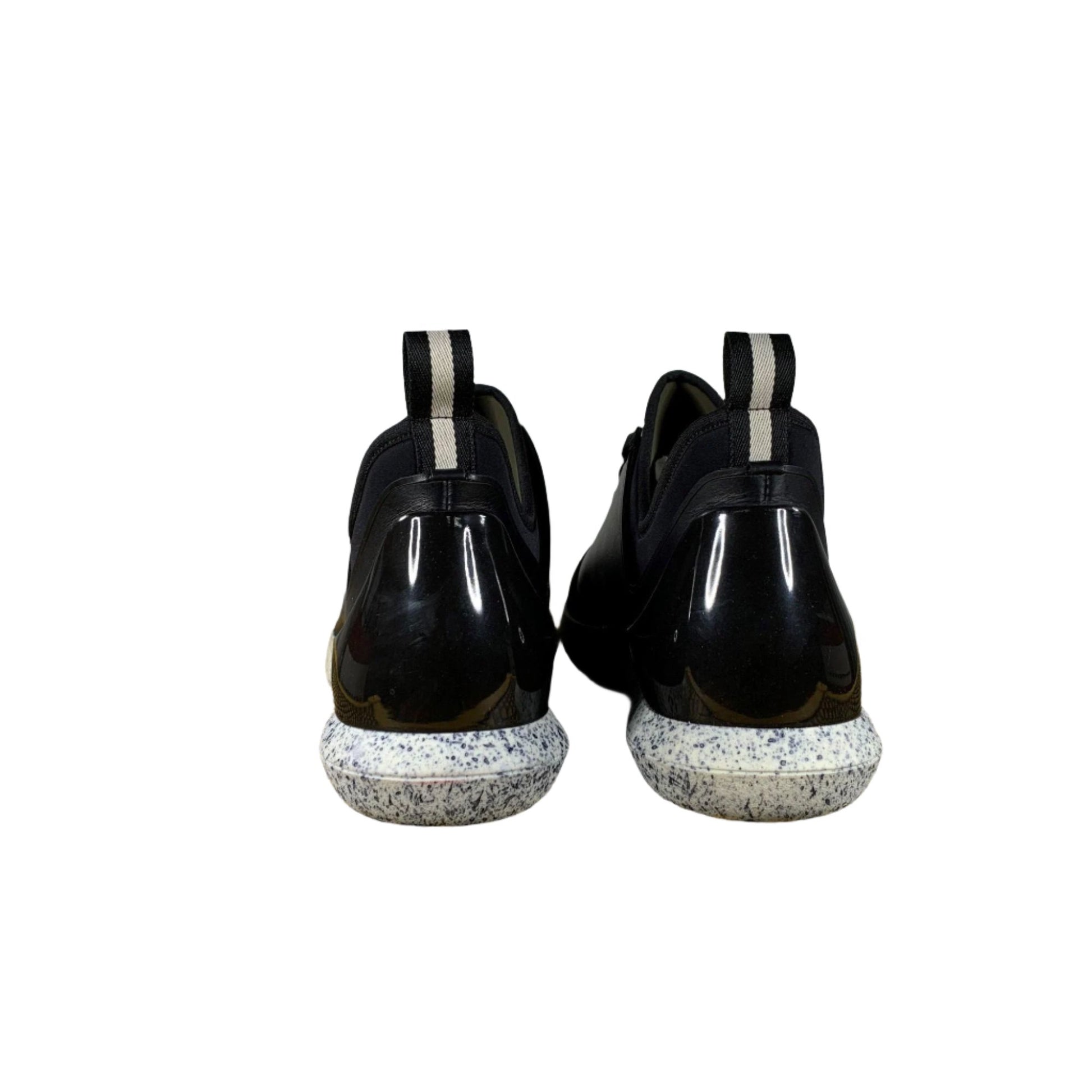 Bally Avro Black Leather Low Top Sneakers | Positivo Clothing